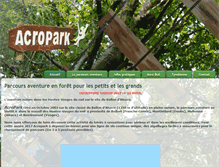 Tablet Screenshot of acropark.fr